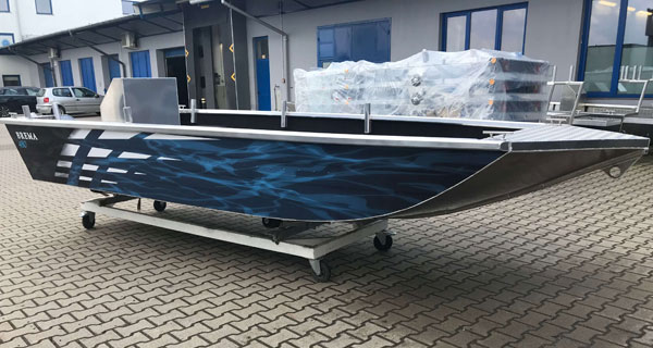łodzie aluminiowe płaskodenne wędkarskie